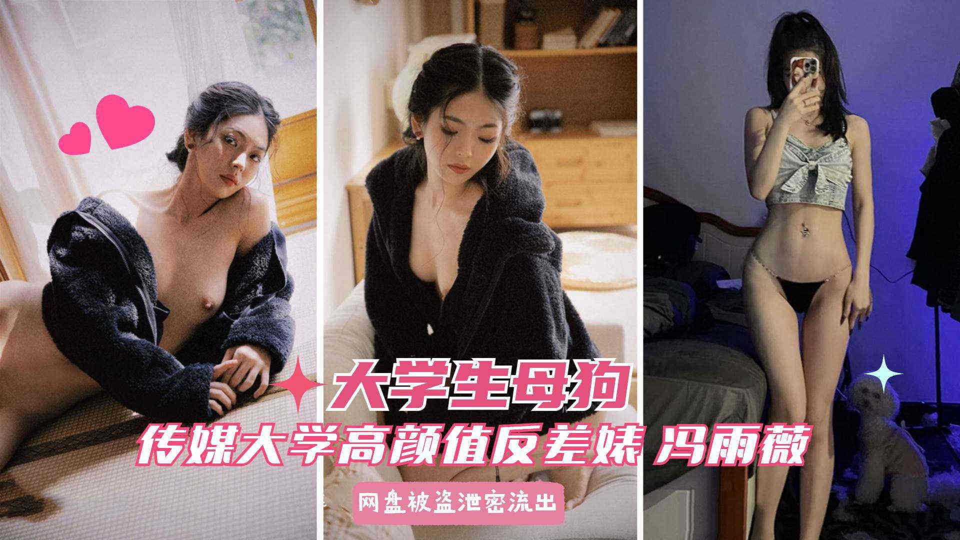 【大学生母狗】传媒大学高颜值反差婊冯雨薇 被男友 KTV厕所多场合调教
