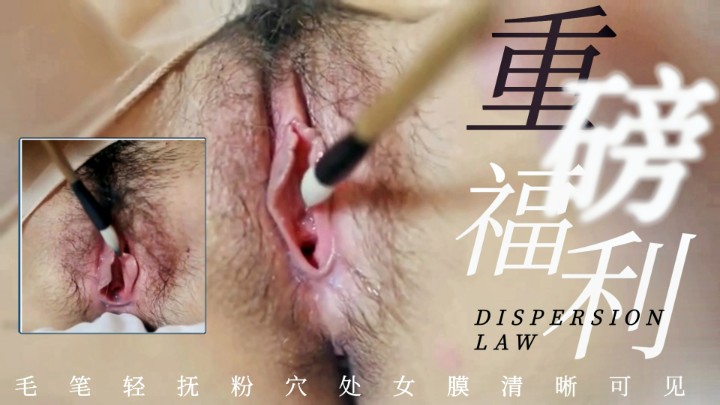 【重磅福利】粉嫩处女蜜穴特写毛笔轻轻摩擦淫水充沛没被开发的鲍鱼真的很漂亮