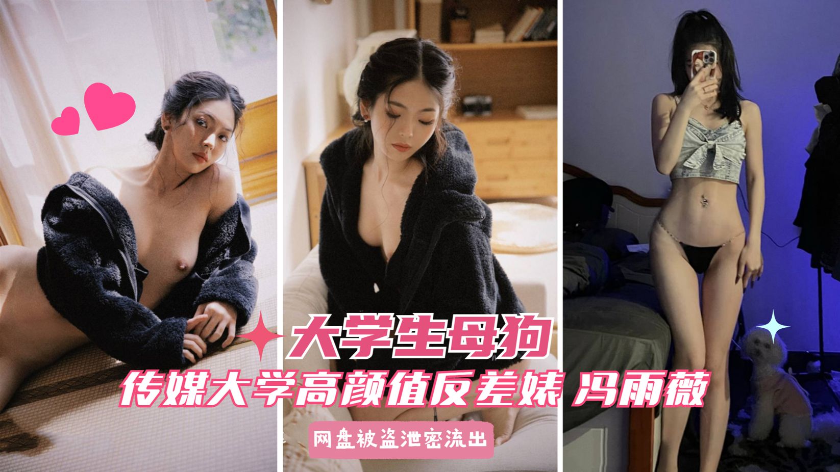 【大学生母狗】传媒大学高颜值反差冯雨薇KTV厕所多场合调教